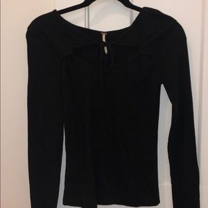 Black Free People long sleeve